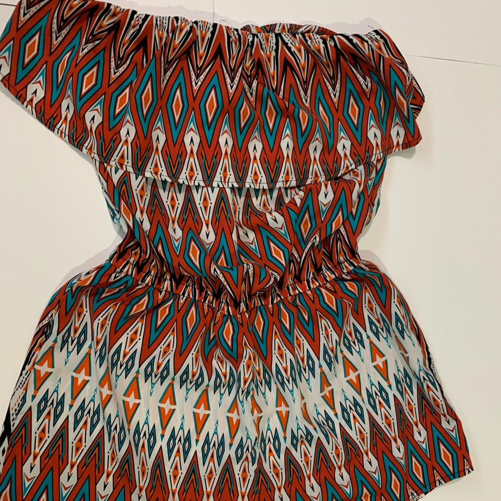 Printed romper